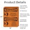 Signmission Safety Culture Sign, 18 in Width, Plastic, Rectangle, Bilingual OS-2PACK-WS-P-1824-L-12537 - alternate 8